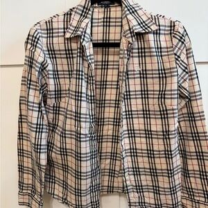 Burberry Plaid Shirt